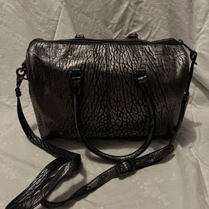 Badgley Mishcka pewter handbag